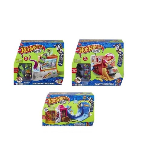 HOT WHEELS SKATE PISTA JUGUETE SKATE PARK PARA FINGERBOARD MATTEL