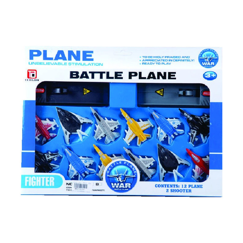 SET LANZA AVIONES X 12 CAJA