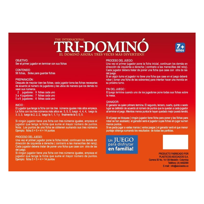 TRI-DOMINO CAJA