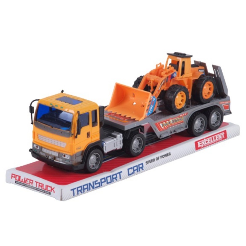 TRACTOMULA CON RETROEXCAVADORA EXCELLENT BASE Y TAPA