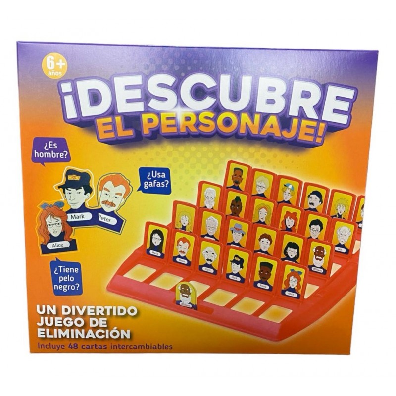 DESCUBRE EL PERSONAJE CAJA