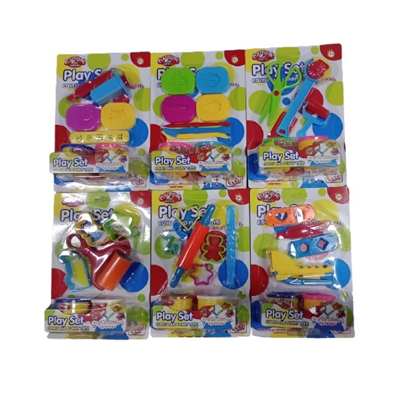 PLASTILINA MOLDES BLISTER