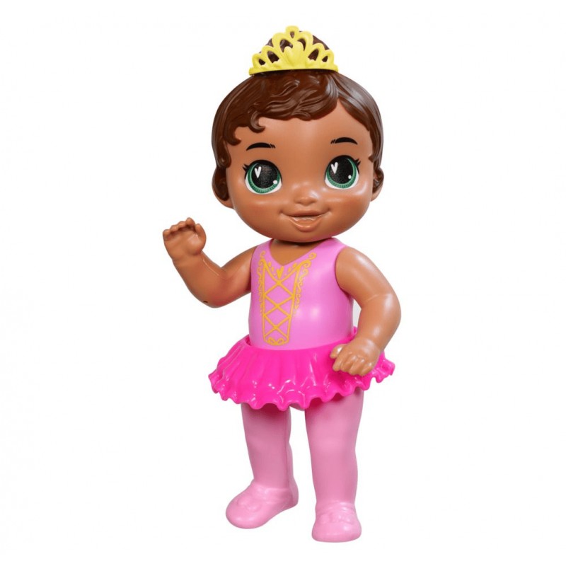 Muñeca Baby Alive Princesa Bailarina Pelo Castaño Hasbro F9123