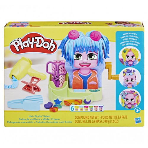 Masas y Plastilinas Play-Doh Peluquería Con Estilo Hasbro F8807