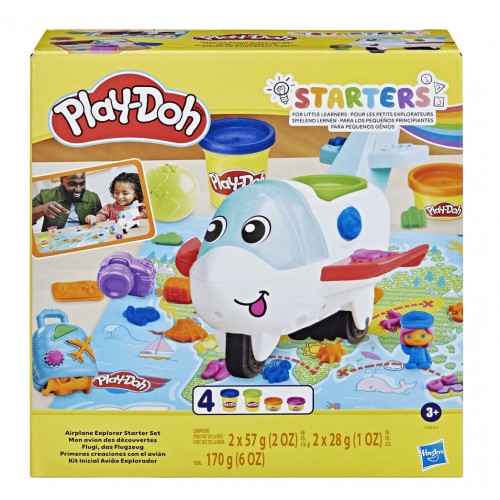 Masas y Plastilinas Play-Doh Primeras Creaciones Con el Avión  Hasbro F8804