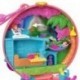 MUÑECA POLLY POCKET  COMPACTO MUNDO SORPRESA PERRITO EN MOTO