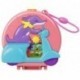 MUÑECA POLLY POCKET  COMPACTO MUNDO SORPRESA PERRITO EN MOTO