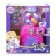 MUÑECA POLLY POCKET COMPACTO DE MAQUINA DE DULCES DE OSITO