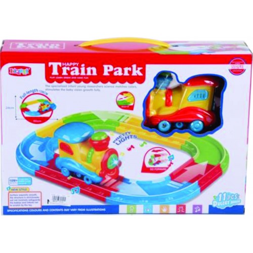 TREN HAPPY PILAS LUZ Y SONIDO CAJA