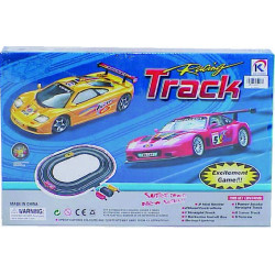 PISTA CARROS RACING PILAS CAJA