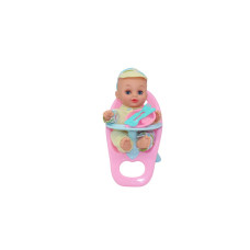 MUÑECO CON COMEDOR BOLSA