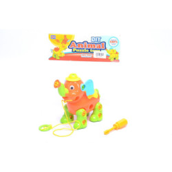 ELEFANTE DIDACTICO ANIMAL BOLSA