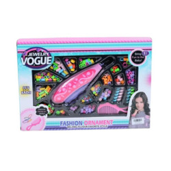 SET CHAQUIRAS JEWERLRY VOGUE TRENZADOR CAJA