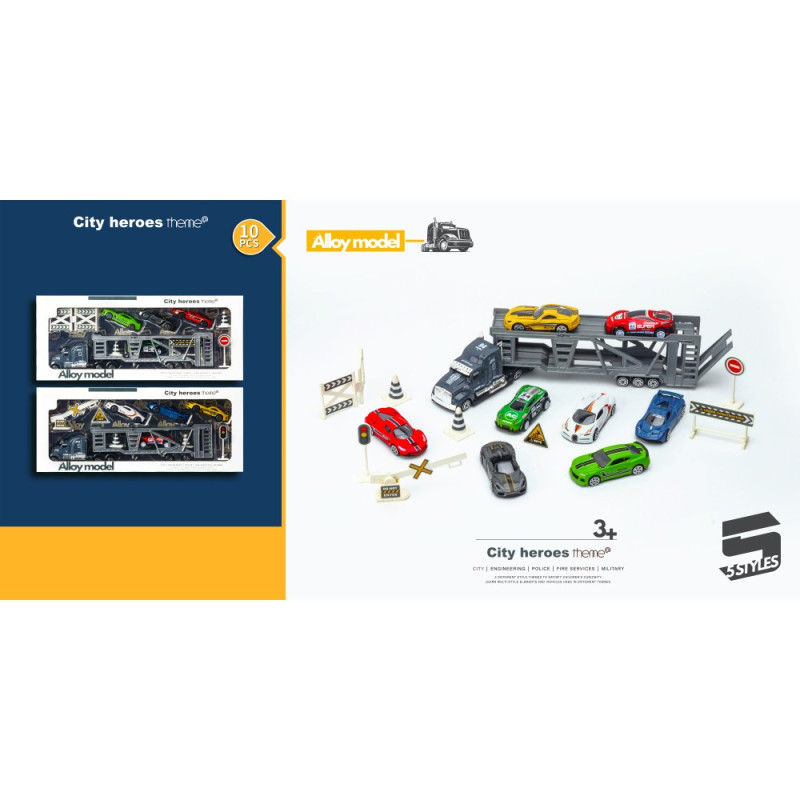 TRACTOMULA CITY HEROES CAJA