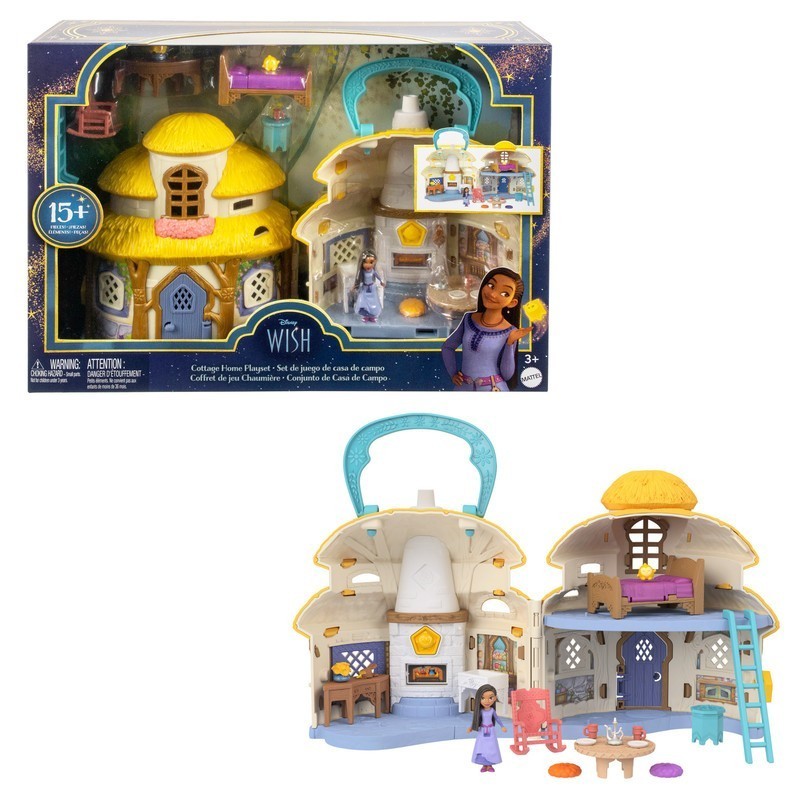 DISNEY WISH SET CASA DE ASHA MICRO
