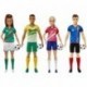 BARBIE PROFESIONES JUGADOR DE FÚTBOL PLAYERA AMARILLA
