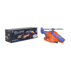 HELICOPTERO DINOSAURIO PILAS LUZ Y SONIDOS CAJA