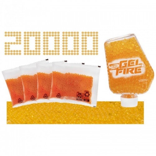 REPUESTO NERF PRO GELFIRE NARANJA 20.000 RECARGAS