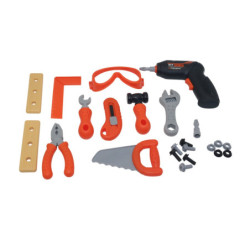 SET HERRAMIENTAS TOOL PILAS MALETIN