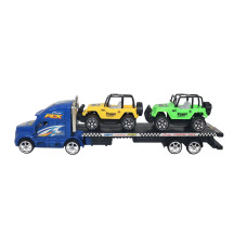 TRACTOMULA TRUCK CON CARROS CAJA