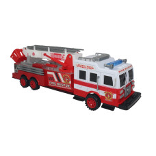 CARRO BOMBERO FIRE PILAS LUZ Y SONIDOS CAJA