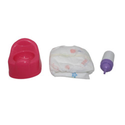 MUÑECO CUTE BABY 4 SONIDOS CAJA