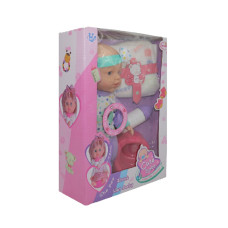MUÑECO CUTE BABY 4 SONIDOS CAJA