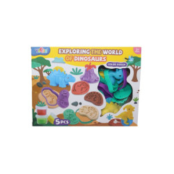 PLASTILINA FOSILES DE DINOSAURIO CAJA