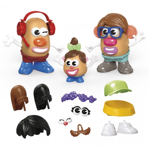 Figura Didáctica Cara De Papa Crea tu Familia de Potato Head