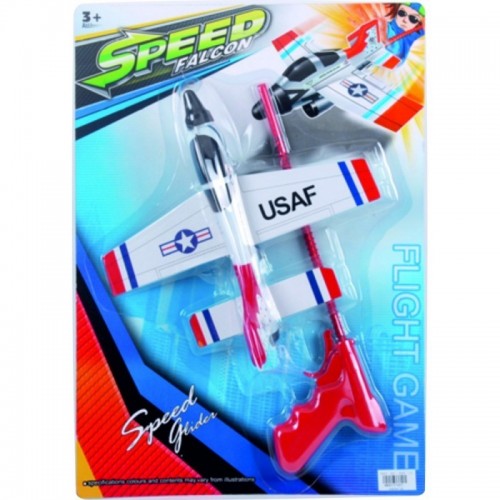 AVION FALCON CON LANZADOR BLISTER