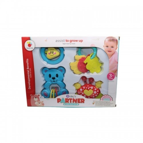 SONAJERO BABYS PARTNER X 4 CAJA