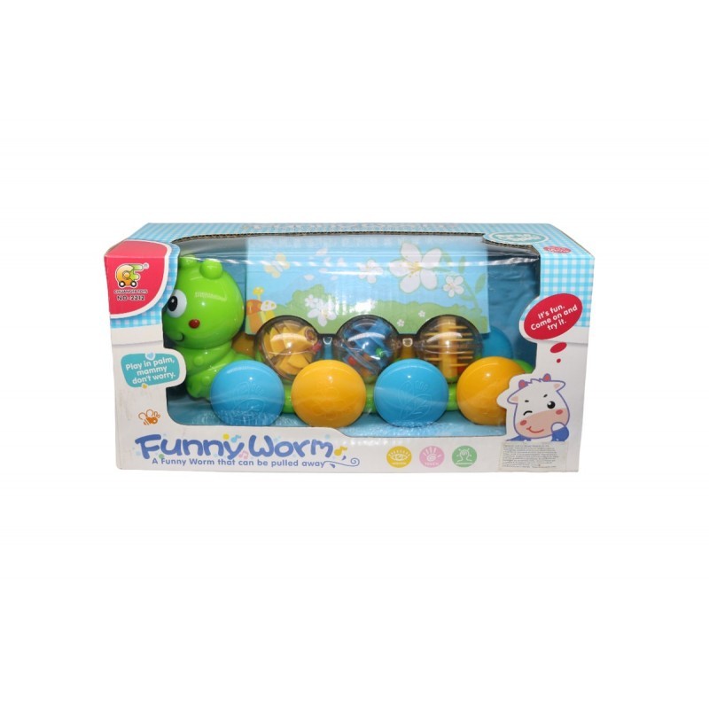 SONAJERO TREN GUSANO CAJA