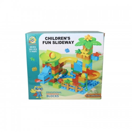 JUEGO DE BLOQUES FUN 102 PIEZAS CAJA