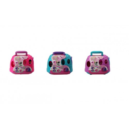 MASCOTA EN GUACAL Y SET DE BELLEZA