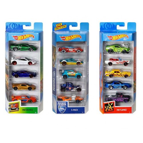 HOT WHEELS PAQUETE DE 5