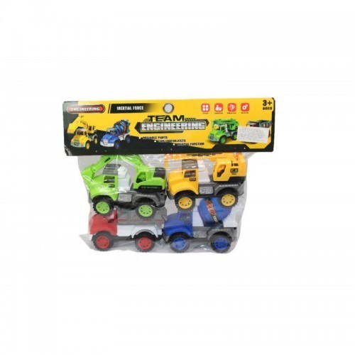 SET CARROS ENGINEERING X 4  FRICCION BOL