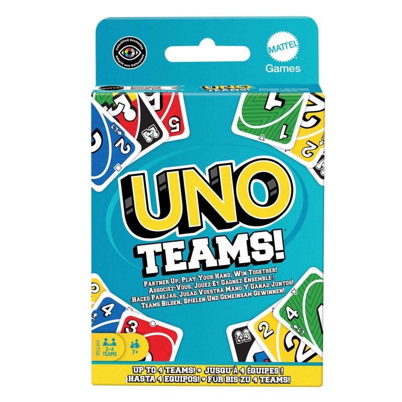 JUEGO DE CARTAS UNO TEAMS