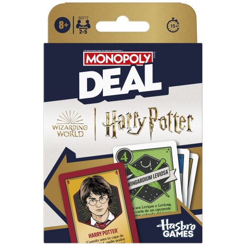 JUEGO DE MESA MONOPOLY DEAL HARRY POTTER