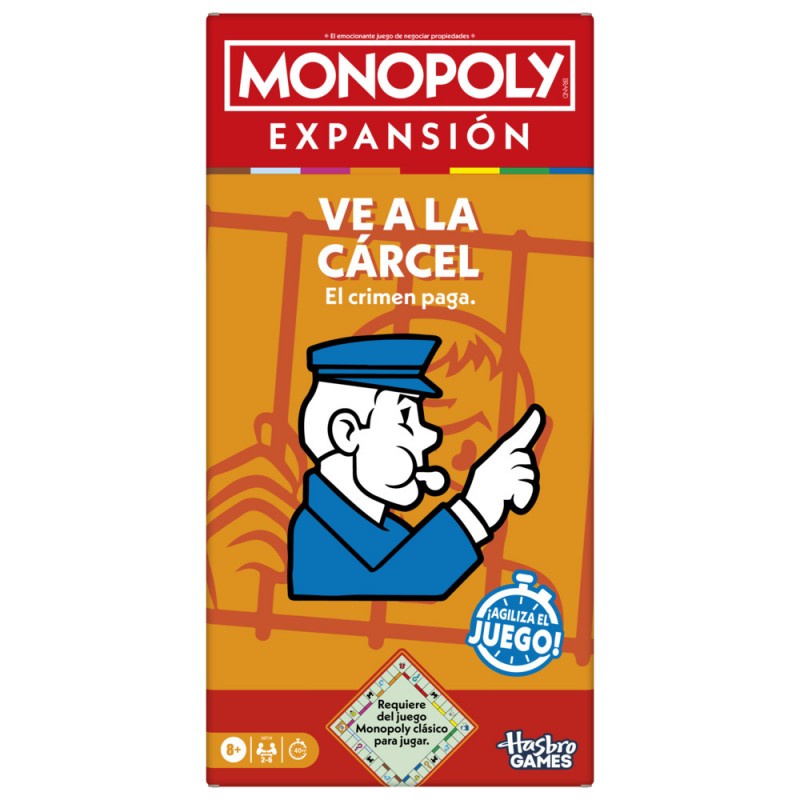 JUEGO DE MESA MONOPOLY EXPASIÓN VE A LA CÁRCEL