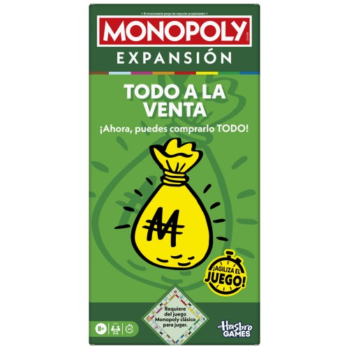 JUEGO DE MESA MONOPOLY EXPANSIÓN TODO A LA VENTA