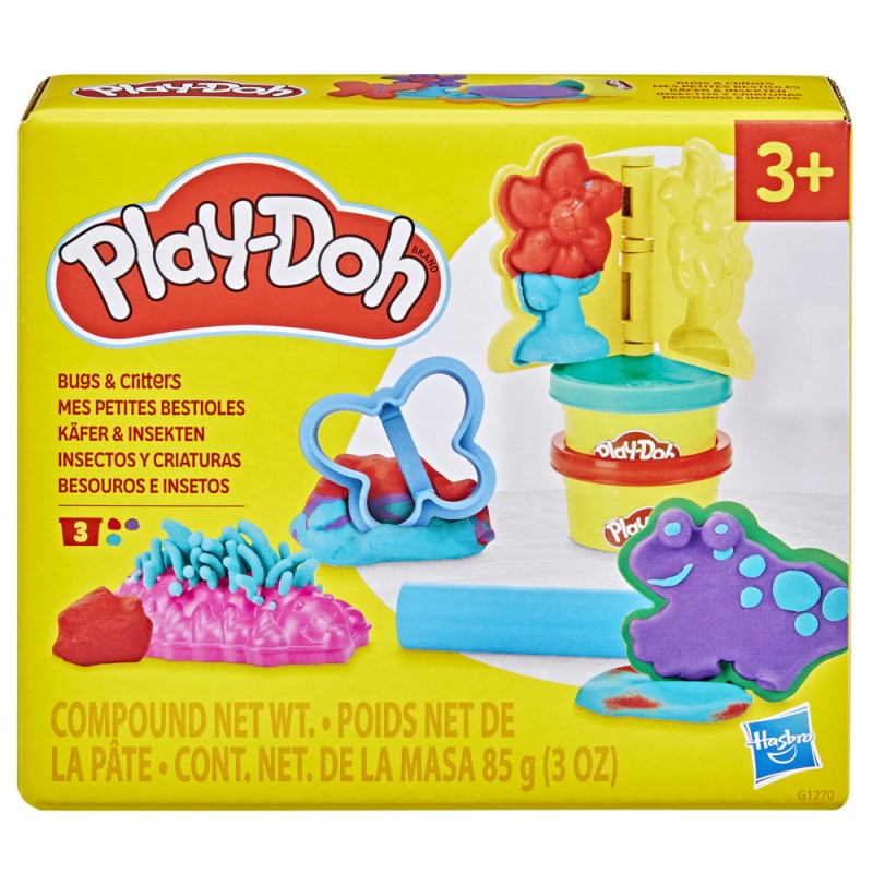 MASAS Y PLASTILINAS PLAY-DOH SET DE JUEGO INSECTOS Y CRIATURAS