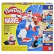 MASAS Y PLASTILINAS PLAY-DOH MARVEL SET MOTO CORTADORA CAPITÁN AMÉRICA