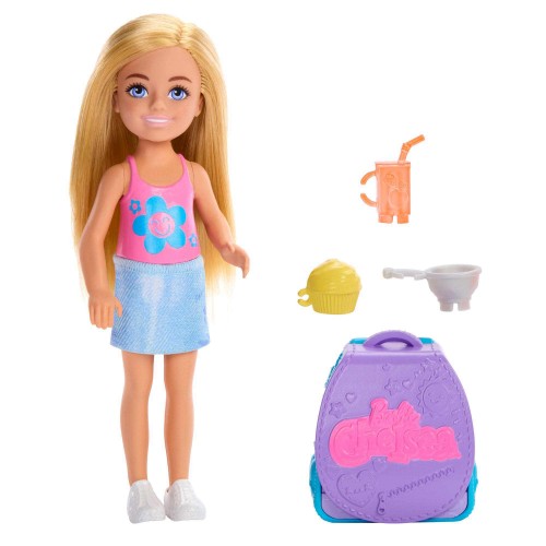 BARBIE CHELSEA MOCHILA PARA HORNEAR CUPCAKES