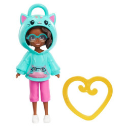 POLLY POCKET MUÑECA HOODIE AMIGOS MATTEL