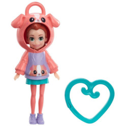 POLLY POCKET MUÑECA HOODIE AMIGOS MATTEL