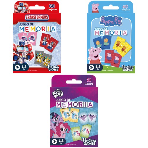 JUEGO DE MESA MEMORIA ASOCIACIÓN IMÁGENES HASBRO GAMES