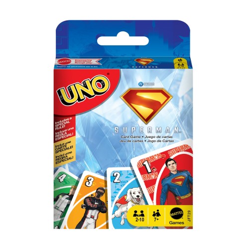 JUEGO DE CARTAS UNO SUPERMAN