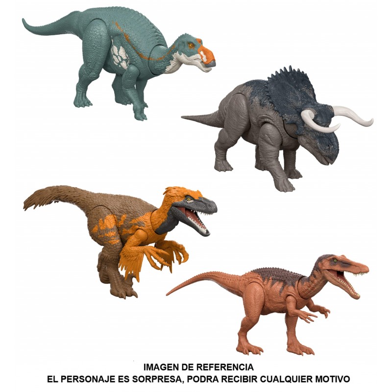JURASSIC WORLD DINOSAURIO REBIRTH RUGIDO SALVAJE