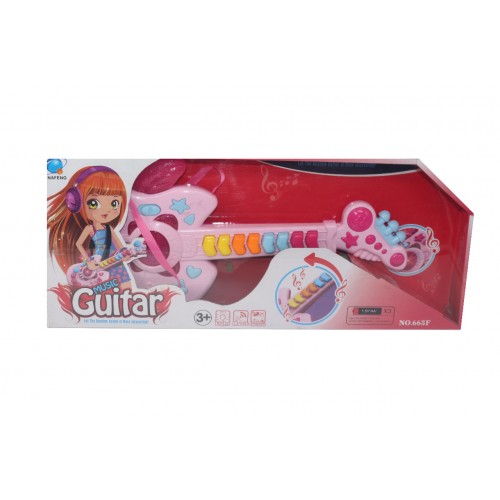 GUITARRA GIRLS ROCK CAJA