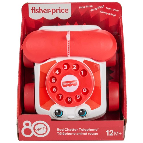 FISHER-PRICE TELÉFONO PARLANCHÍN ROJO